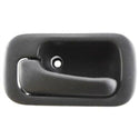 1992-1995 Honda Civic Front Door Handle LH, Gray, w/o Hole, w/o Power Lock, Sedan.