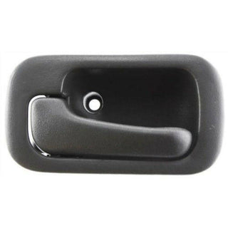1992-1995 Honda Civic Front Door Handle LH, Gray, w/o Hole, w/o Power Lock, Sedan.