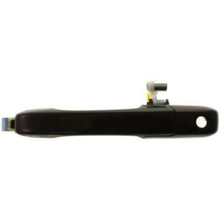 2002-2006 Honda CR-V Front Door Handle LH, Assembly, Black, w/Keyhole.