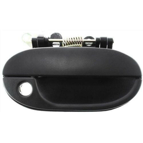 1995-1998 Hyundai Accent Front Door Handle RH, Assembly, Textured Black.