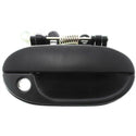 1995-1998 Hyundai Accent Front Door Handle RH, Assembly, Textured Black.