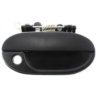 1995-1998 Hyundai Accent Front Door Handle RH, Assembly, Textured Black.