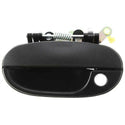 1995-1998 Hyundai Accent Front Door Handle LH, Assembly, Textured Black.