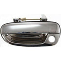 2000-2006 Hyundai Accent Front Door Handle LH, All Chrome, w/Keyhole.