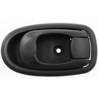 1996-1998 Hyundai Elantra Front Door Handle RH, Inside, Dark-gray,.