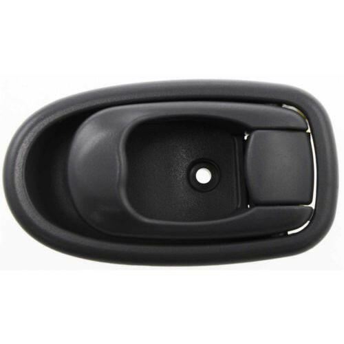 1996-1998 Hyundai Elantra Front Door Handle RH, Inside, Dark-gray,.