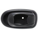 1996-1998 Hyundai Elantra Front Door Handle LH, Assembly, Inside, Gray,.
