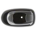 1999-2000 Hyundai Elantra Front Door Handle LH, Inside, Light Gray.