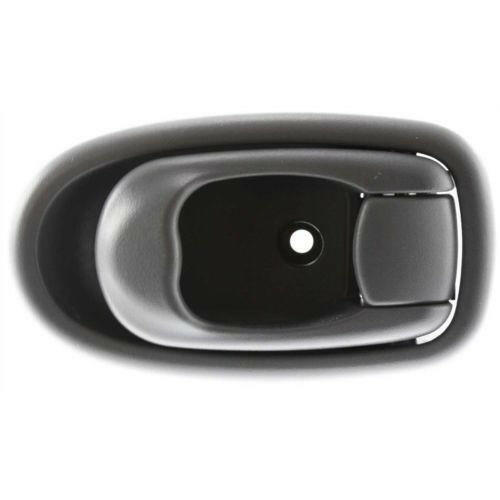 1999-2000 Hyundai Elantra Front Door Handle LH, Inside, Light Gray.
