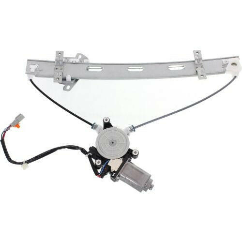 2001-2005 Honda Civic Front Window Regulator LH, Power, W/Motor, Sedan.