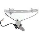 2001-2005 Honda Civic Front Window Regulator LH, Power, W/Motor, Sedan.