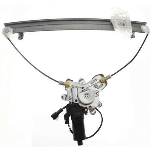 1996-2000 Hyundai Elantra Front Window Regulator LH, Power, With Motor.
