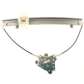 1995-1996 Hyundai Accent Front Window Regulator LH, Power, w/o Motor, Sedan.