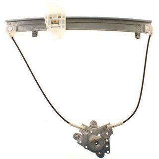 1995-1996 Hyundai Accent Front Window Regulator LH, w/o Motor, Hatchback.