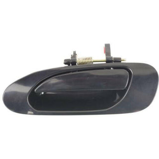 1994-1997 Honda Accord Rear Door Handle LH, Smooth Black, w/o Keyhole.