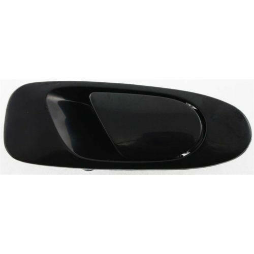 1992-1995 Honda Civic Rear Door Handle RH, Outside, Smooth Black.