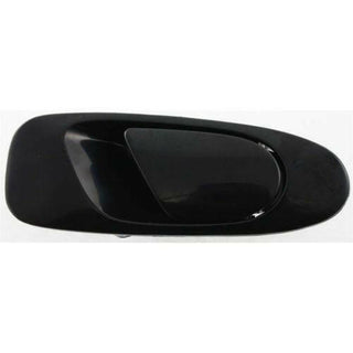 1992-1995 Honda Civic Rear Door Handle RH, Outside, Smooth Black.