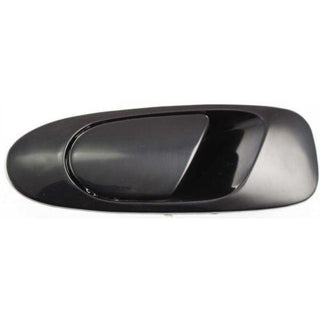 1992-1995 Honda Civic Rear Door Handle LH, Outside, Smooth Black - Classic 2 Current Fabrication