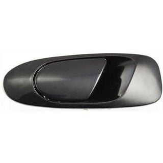1992-1995 Honda Civic Rear Door Handle LH, Outside, Smooth Black.