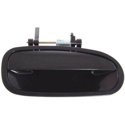 1996-2000 Honda Civic Rear Door Handle RH, Outside, Black, W/o Keyhole.