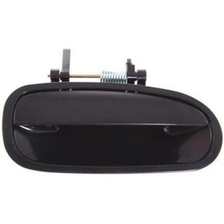 1996-2000 Honda Civic Rear Door Handle RH, Outside, Black, W/o Keyhole.
