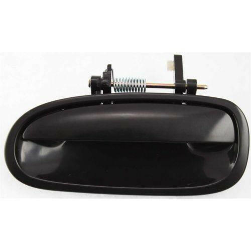 1996-2000 Honda Civic Rear Door Handle LH, Outside, Black, W/o Keyhole.