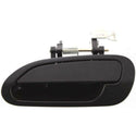 1998-2002 Honda Accord Rear Door Handle LH, Black, w/o Keyhole, Sedan,.