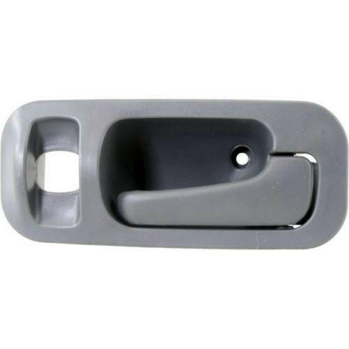 1992-1995 Honda Civic Rear Door Handle RH, Gray, w/Hole, w/Power Window, Sdn.