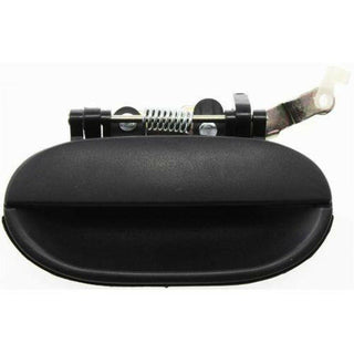 1995-1999 Hyundai Accent Rear Door Handle LH, Assembly, Outside, Black.