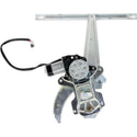 1998-2002 Honda Accord Rear Window Regulator LH, Power, With Motor, Sedan.