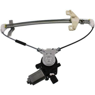 2003-2007 Honda Accord Rear Window Regulator LH, Power, W/Motor, 4dr, Sedan.