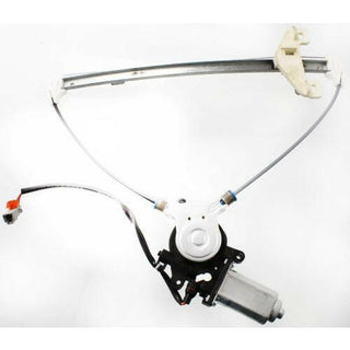 2001-2005 Honda Civic Rear Window Regulator RH, Power, W/Motor, Sedan.