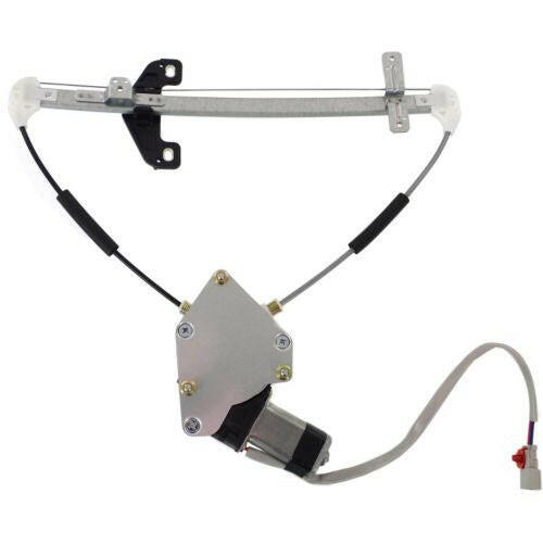 2001-2005 Honda Civic Rear Window Regulator LH, Power, W/Motor, Sedan.