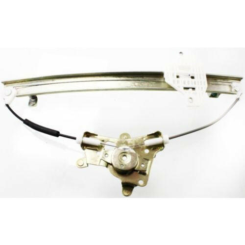 2000-2006 Hyundai Accent Rear Window Regulator LH, Power, Without Motor.