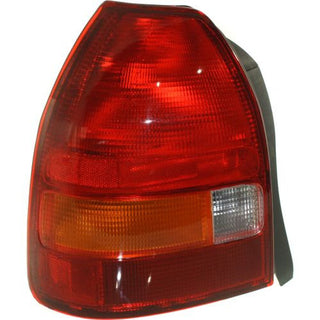 1996-1998 Honda Civic Tail Lamp LH, Lens And Housing, Hatchback - Classic 2 Current Fabrication