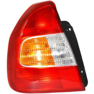2000-2002 Hyundai Accent Tail Lamp LH, Assembly, Gl Model.