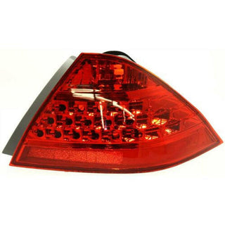 2006-2007 Honda Accord Tail Lamp RH, Outer, Lens And Housing, Sedan.