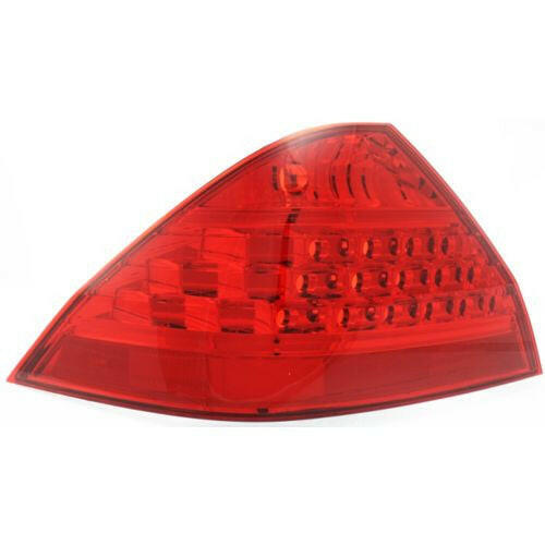 2006-2007 Honda Accord Tail Lamp LH, Outer, Lens And Housing, Sedan.