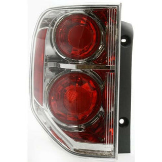 2006-2008 Honda Pilot Tail Lamp LH, Lens And Housing.