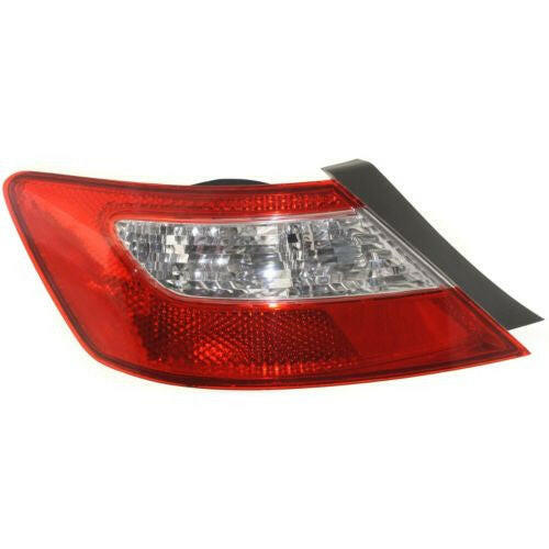 2009-2011 Honda Civic Tail Lamp LH, Lens And Housing, Coupe.