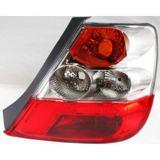 2004-2005 Honda Civic Tail Lamp RH, Lens And Housing, Hatchback.