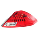 2006-2007 Honda Accord Tail Lamp RH, Lens And Housing, Black Rim, Coupe.