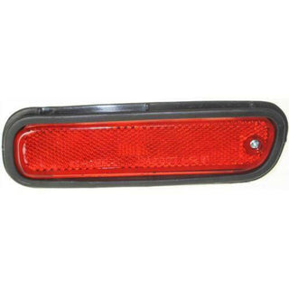 1994-2000 Honda Accord Rear Side Marker Lamp LH, Red Lens, w/Garnish.