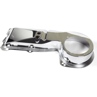 1968-1974 Chevy Nova Heater Box Cover, Big Block W/O AC Chrome.