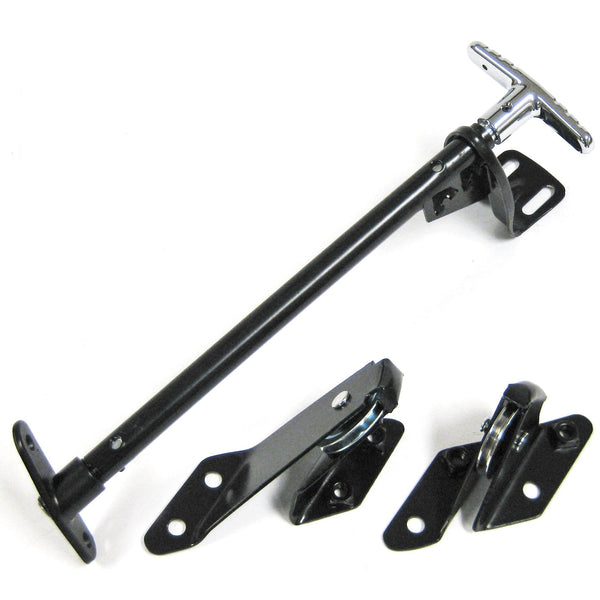 1957 Chevy Parking Brake Assembly Chrome Handle.