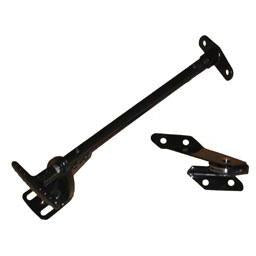 1957 Chevy Parking Brake Assembly Black Handle.