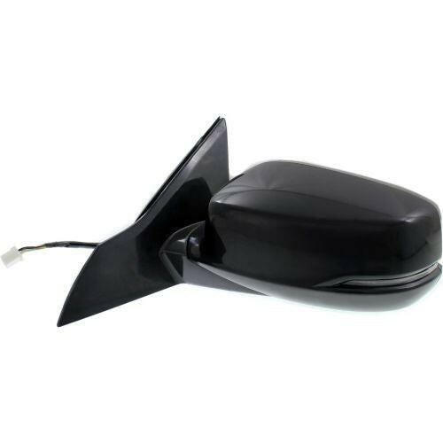 2013-2015 Honda Accord Mirror LH, Power, Heated, Manual Fold, w/Signal, Sedan.