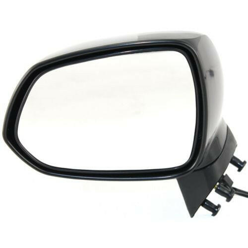 2007-2008 Honda Fit Mirror LH, Power, Non-heated, Manual Folding.