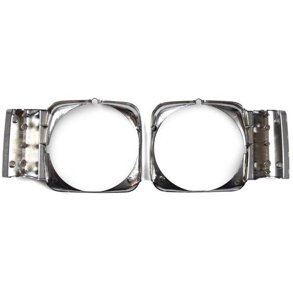 1969-1972 CHEVY NOVA HEADLIGHT BEZEL PAIR.