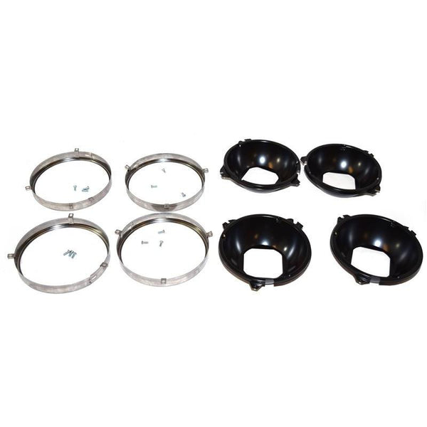 1964-1969 Chevy Chevelle Headlamp Mounting Buckets Set.